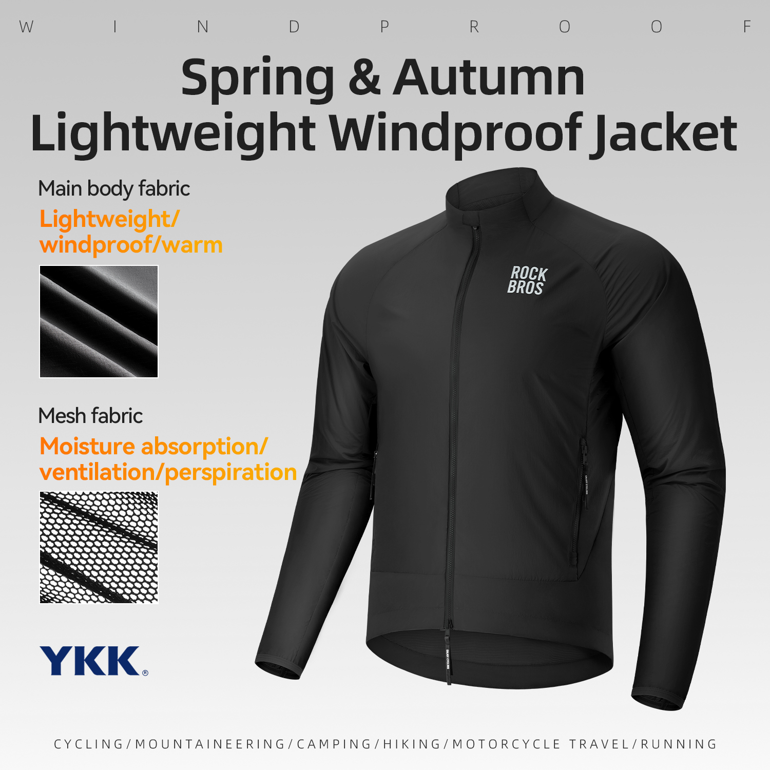 ROCKBROS Cycling Jacket Windpr - مراجعة Cycling Gear Travel Bag وسعره