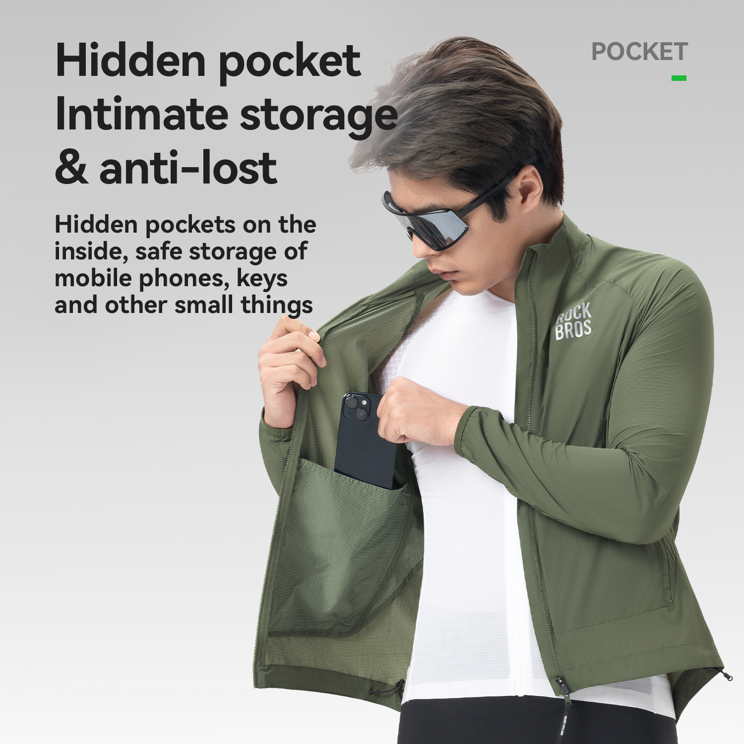 ROCKBROS Cycling Jacket Windpr - مراجعة Cycling Gear Travel Bag وسعره