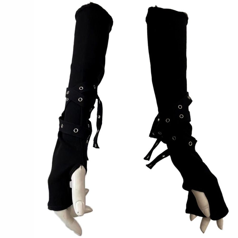 Gothic Style Half-fingered Got - مراجعة Cycling Gloves وسعره