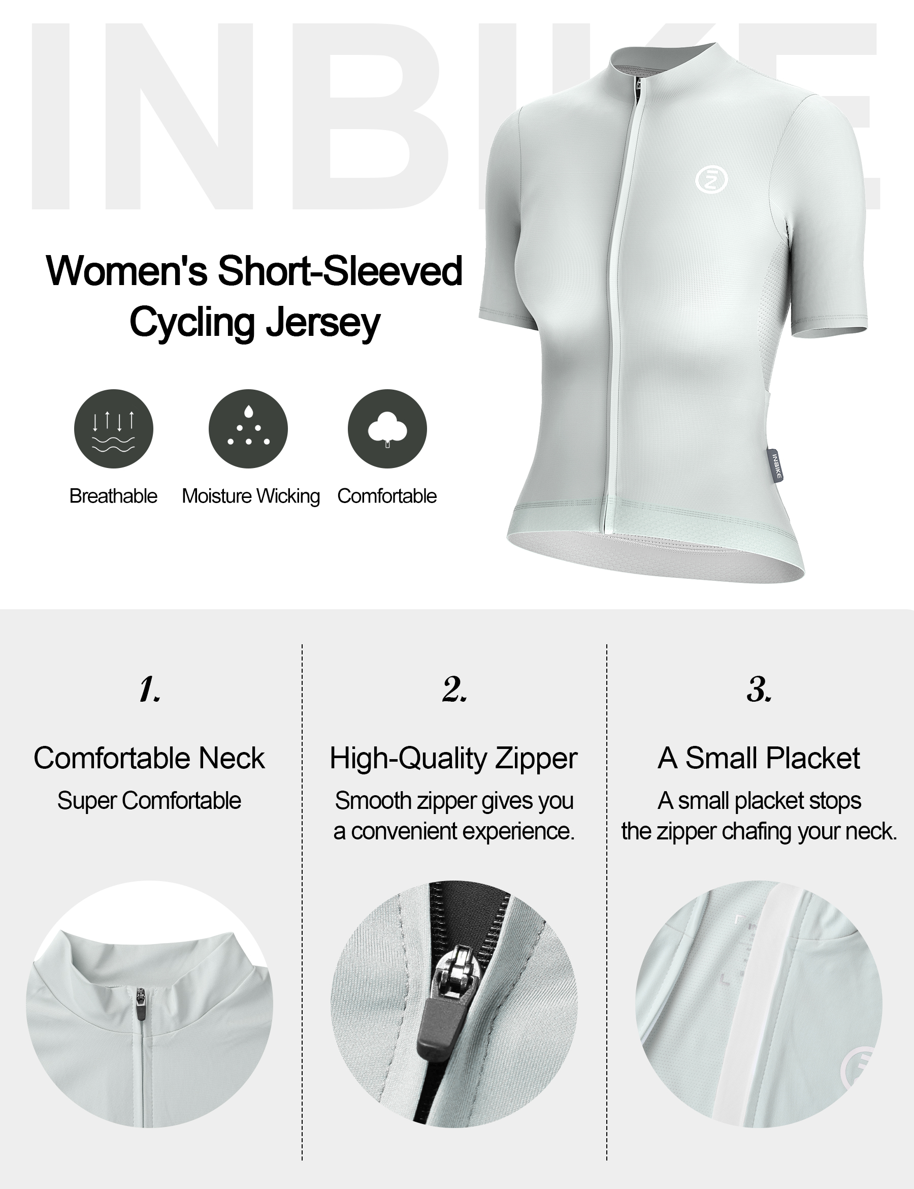 INBIKE Women's Cycling Jersey  - مراجعة Cycling Gear Girls وسعره