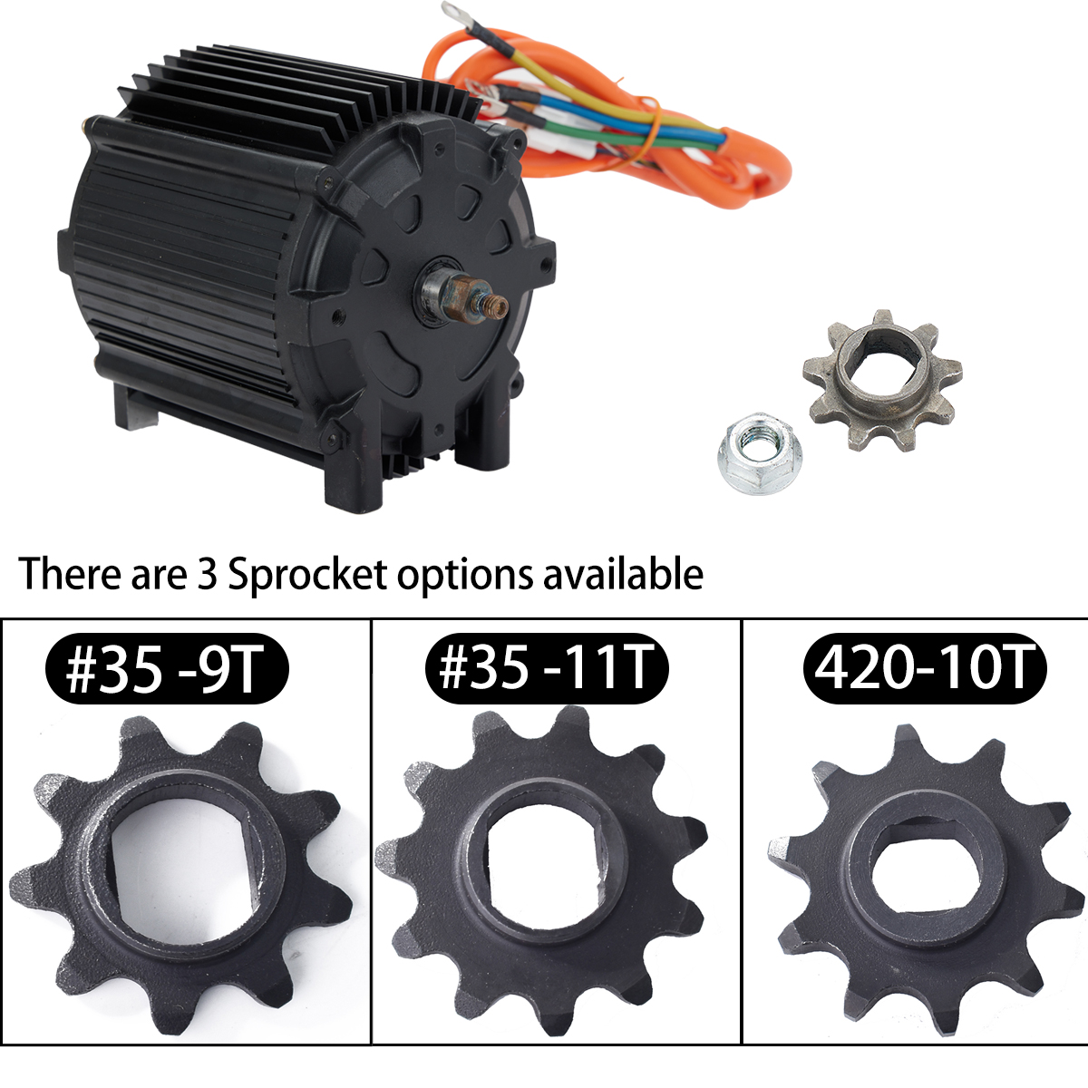 Kunray KR5V 72V 5000W Electric - مراجعة Cycling Gear Kit وسعره