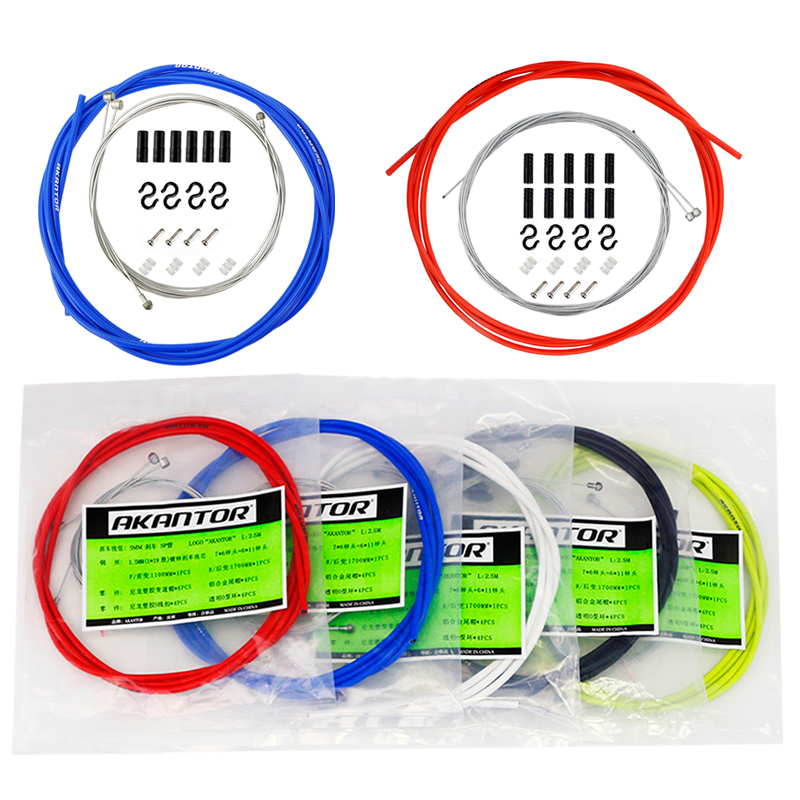 AKA Bicycle Brake/Shift Cable& - مراجعة Cycling Gear Kit وسعره