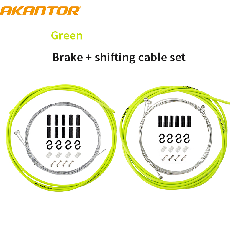 AKA Bicycle Brake/Shift Cable& - مراجعة Cycling Gear Kit وسعره