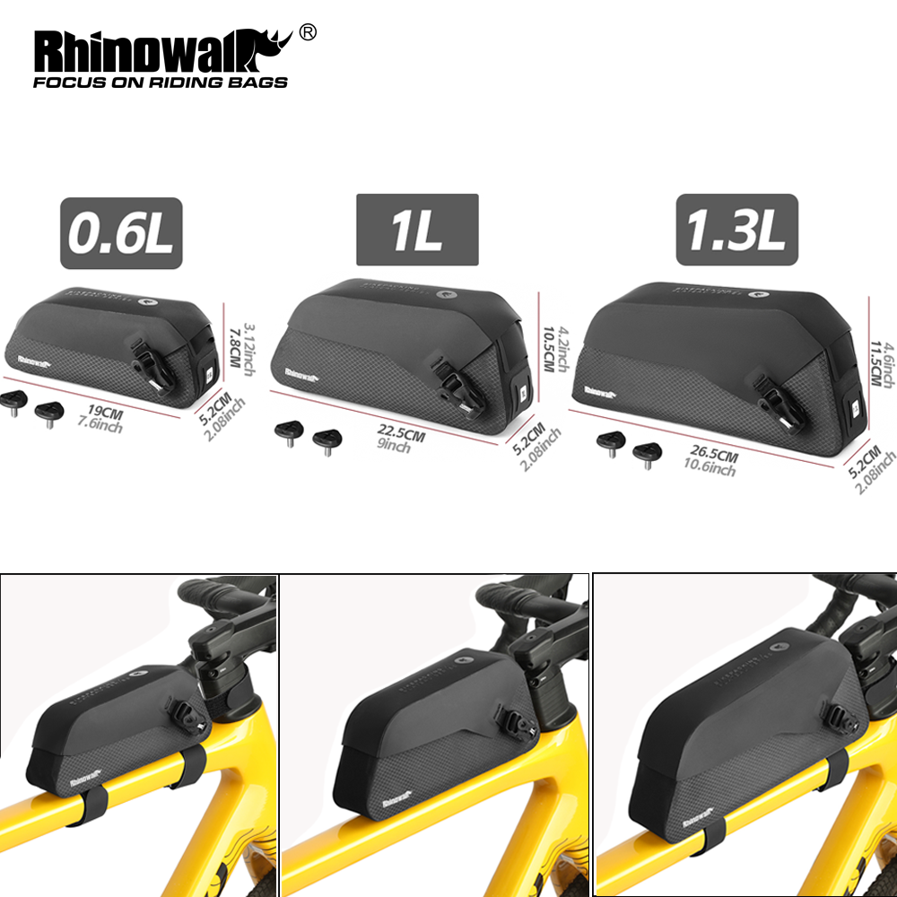 Rhinowalk Bike Top Tube Bag IP - مراجعة Cycling Gear Travel Bag وسعره