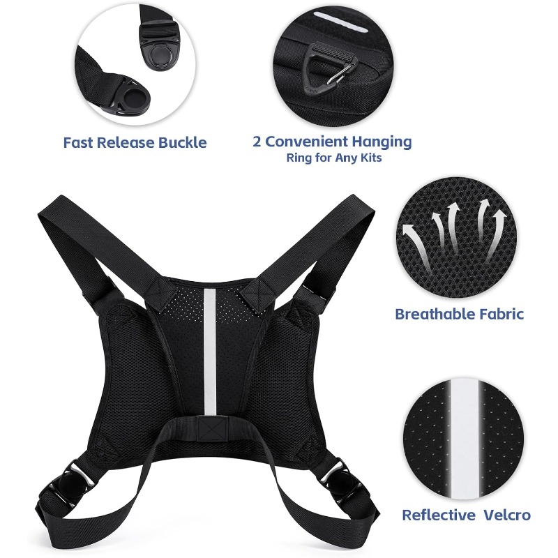 Vest Bag Multifunctional Tacti - مراجعة Cycling Gear Travel Bag وسعره