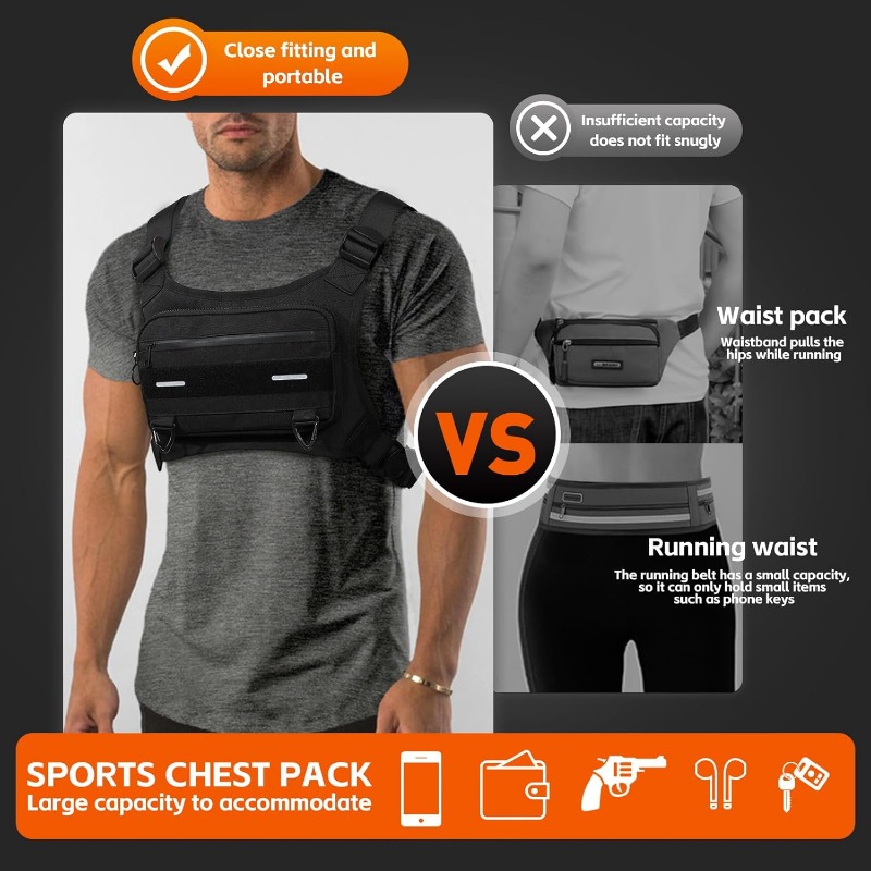Vest Bag Multifunctional Tacti - مراجعة Cycling Gear Travel Bag وسعره