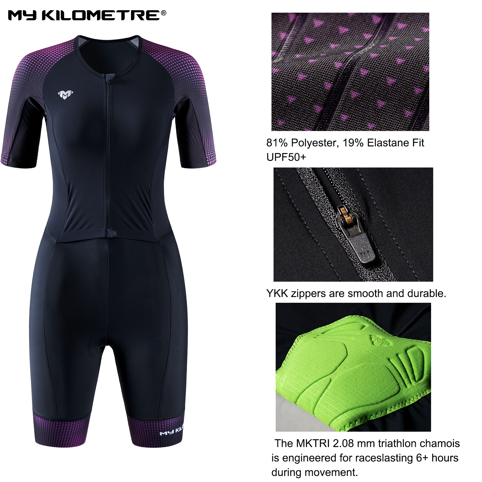 Women’s Triathlon Suit One Pie - مراجعة Cycling Gear Girls وسعره