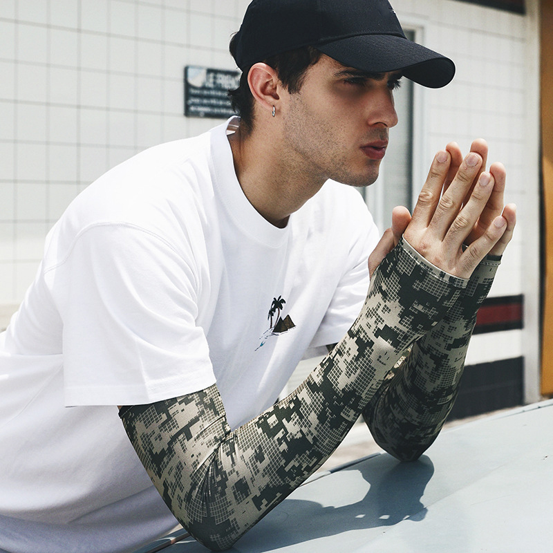 Uv Solar Arm Sleeve Men Summer - مراجعة Cycling Gloves وسعره