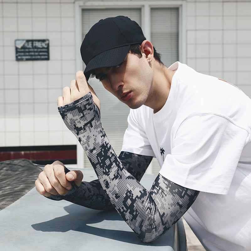 Uv Solar Arm Sleeve Men Summer - مراجعة Cycling Gloves وسعره