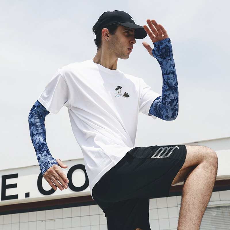 Uv Solar Arm Sleeve Men Summer - مراجعة Cycling Gloves وسعره