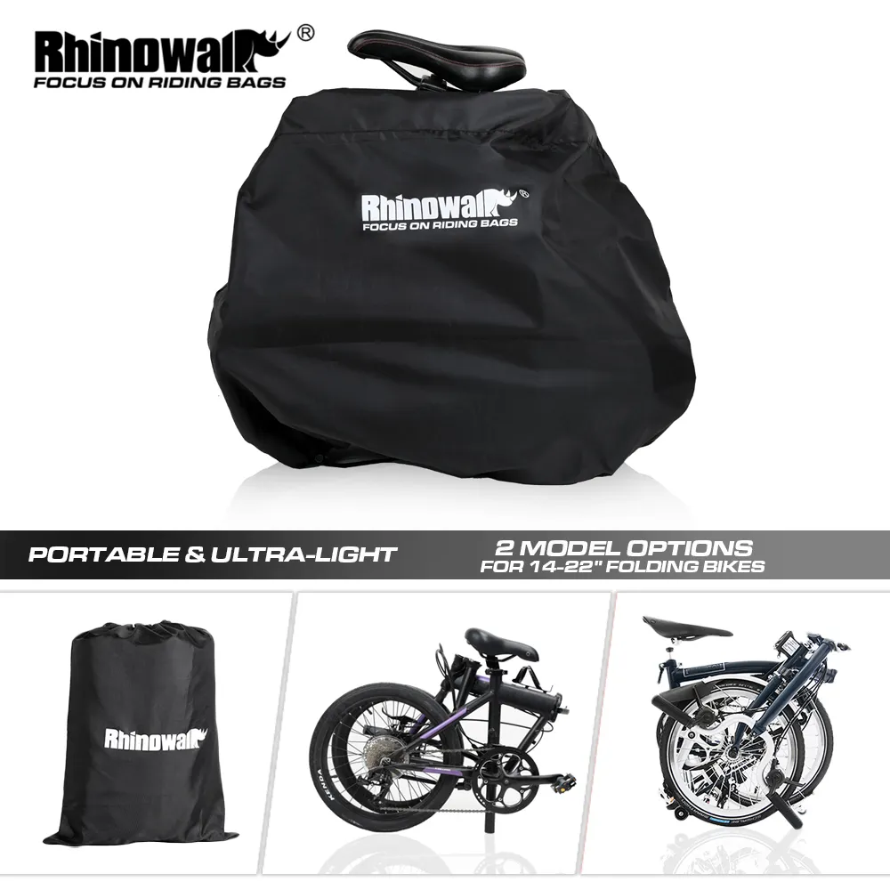 Rhinowalk Folding Bike Storage - مراجعة Cycling Gear Travel Bag وسعره