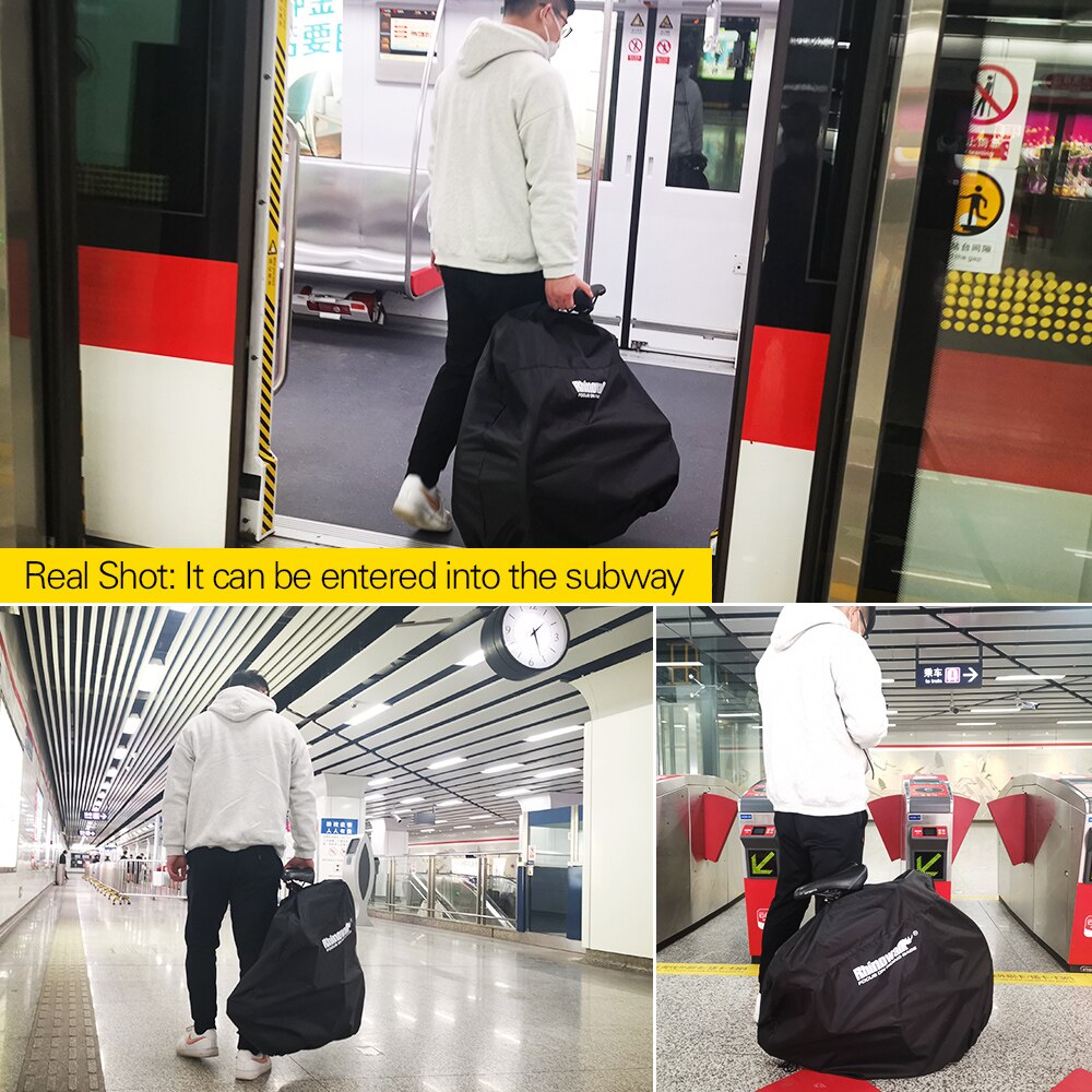 Rhinowalk Folding Bike Storage - مراجعة Cycling Gear Travel Bag وسعره