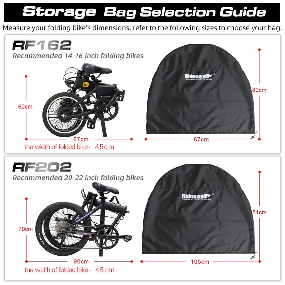 Rhinowalk Folding Bike Storage - مراجعة Cycling Gear Travel Bag وسعره