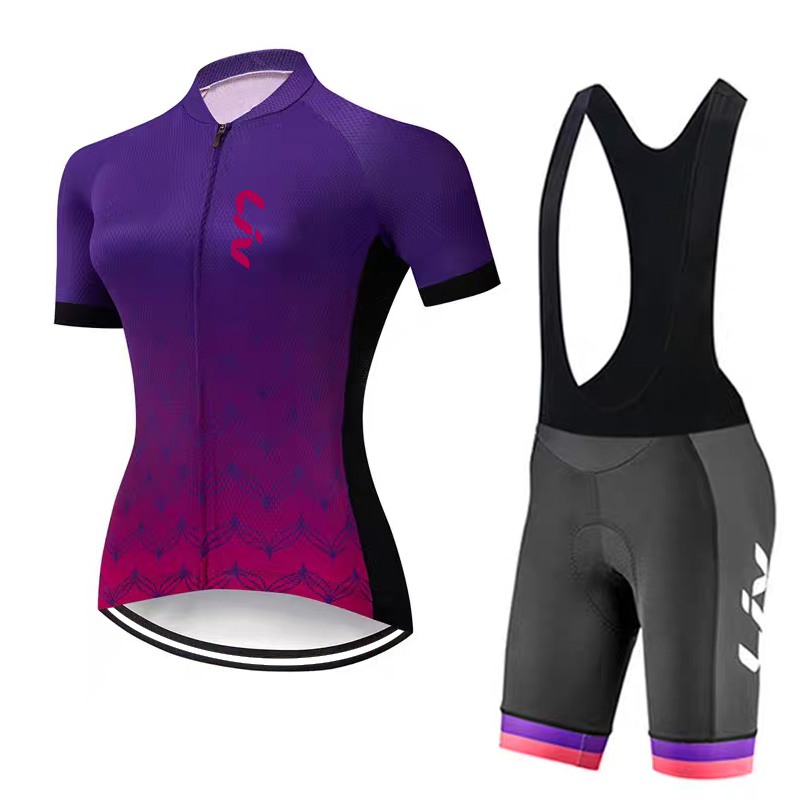 LIV cycling sportswear set wom - مراجعة Cycling Gear Girls وسعره