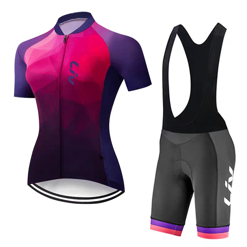LIV cycling sportswear set wom - مراجعة Cycling Gear Girls وسعره