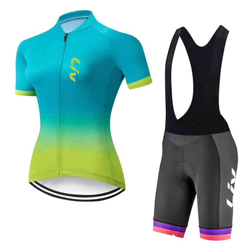 LIV cycling sportswear set wom - مراجعة Cycling Gear Girls وسعره