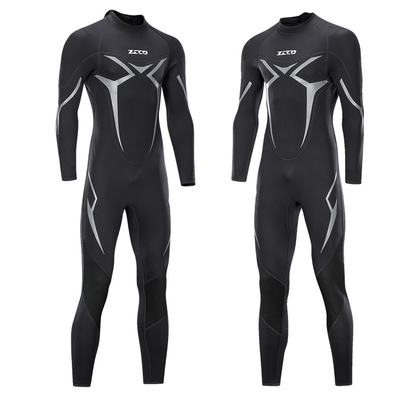 Neoprene Wetsuit 3mm Mens Long - مراجعة Triathlon Cycling Kit وسعره