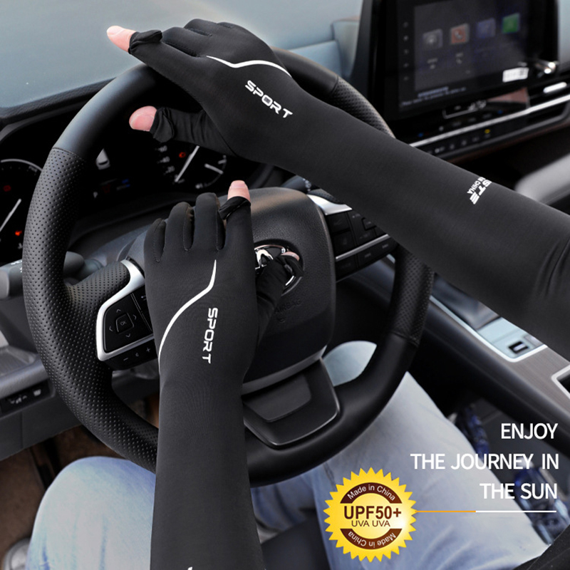 Sun Protection Long Arm Sleeve - مراجعة Cycling Gloves وسعره