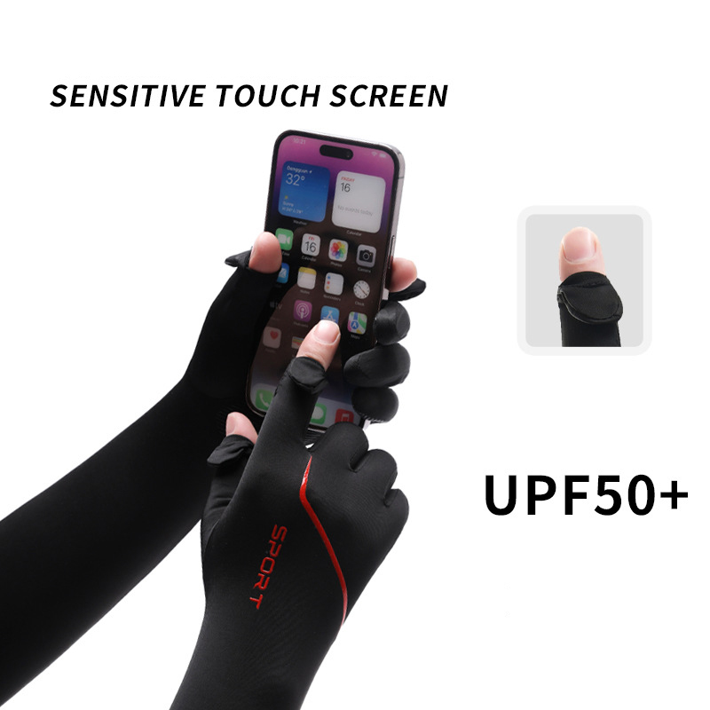 Sun Protection Long Arm Sleeve - مراجعة Cycling Gloves وسعره