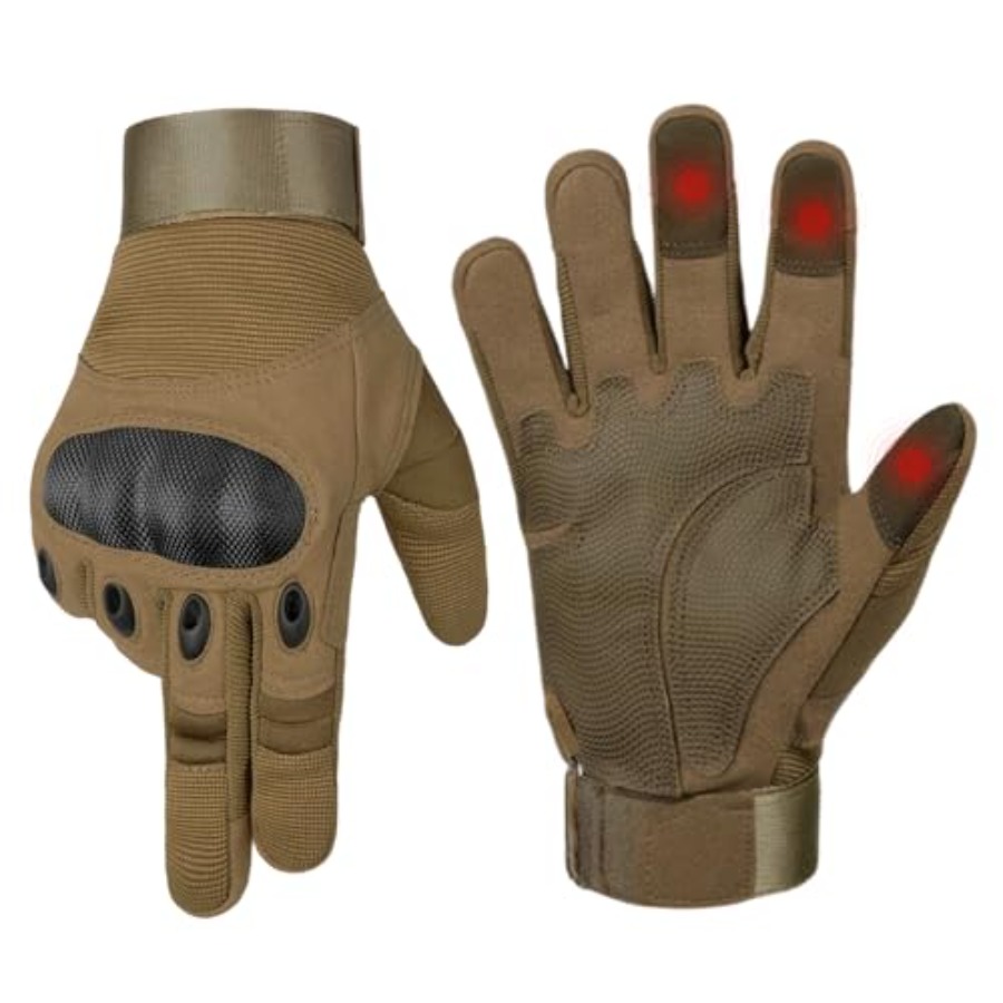 Utility Gloves for Men, Motorc - مراجعة Cycling Gloves وسعره