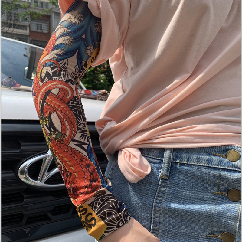 6 PCS Tattoo Sleeve for Men Wo - مراجعة Cycling Gloves وسعره