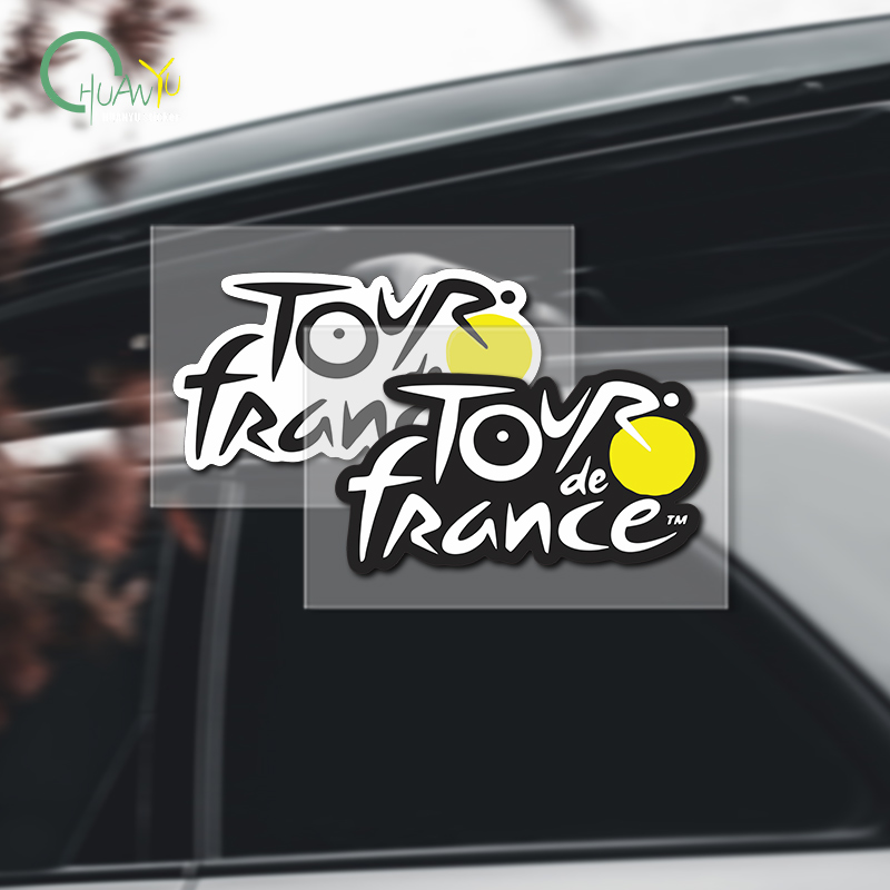 Tour de France logo sticker fo - مراجعة Cycling Gear Kit وسعره