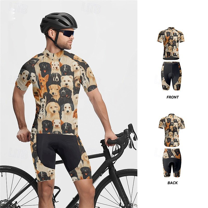 New Cycling Jersey Set Men Sho - مراجعة Triathlon Cycling Kit وسعره