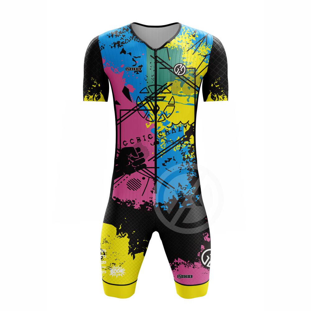 GCBIG Triathlon Suit Men Bodys - مراجعة Triathlon Cycling Kit وسعره