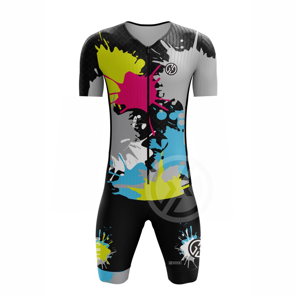 GCBIG Triathlon Suit Men Bodys - مراجعة Triathlon Cycling Kit وسعره