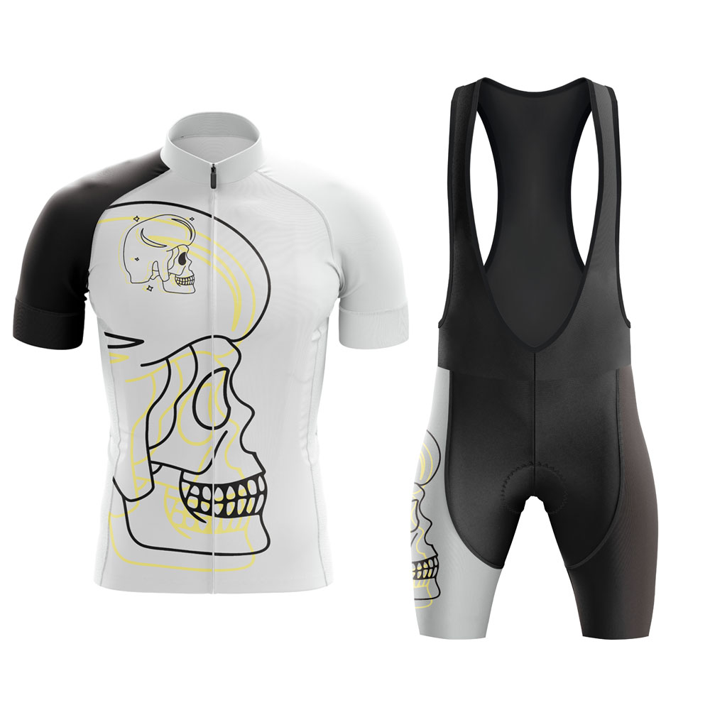 Skull Cycling Jersey Set Men B - مراجعة Triathlon Cycling Kit وسعره