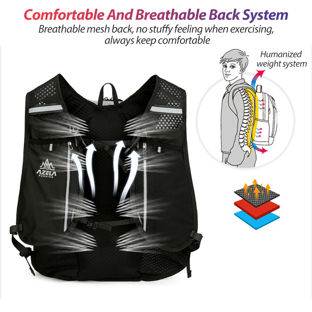 Outdoor Trail Running Backpack - مراجعة Cycling Gear Travel Bag وسعره