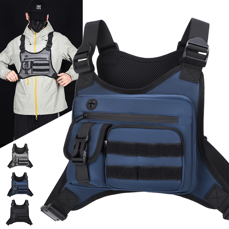 Tactical Chest Rig Bag Men Wat - مراجعة Cycling Gear Bag وسعره