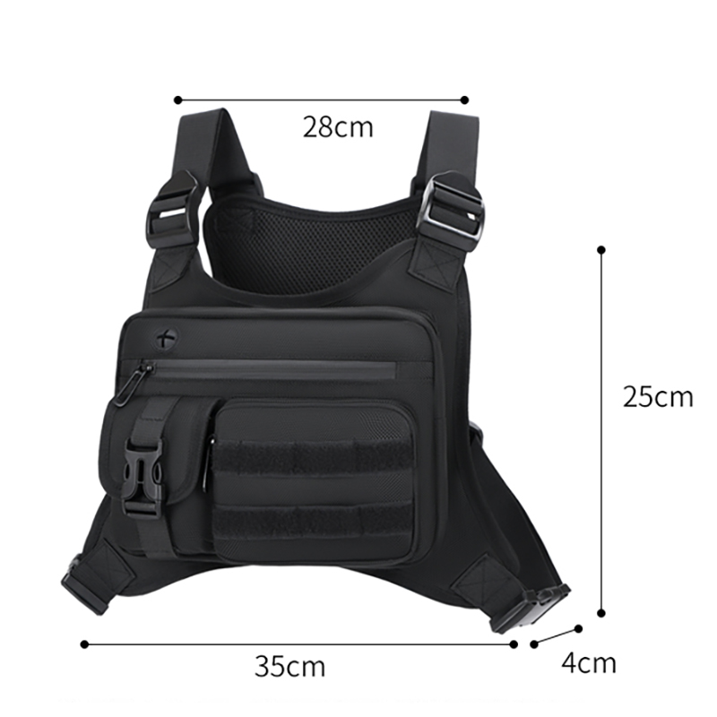 Tactical Chest Rig Bag Men Wat - مراجعة Cycling Gear Bag وسعره