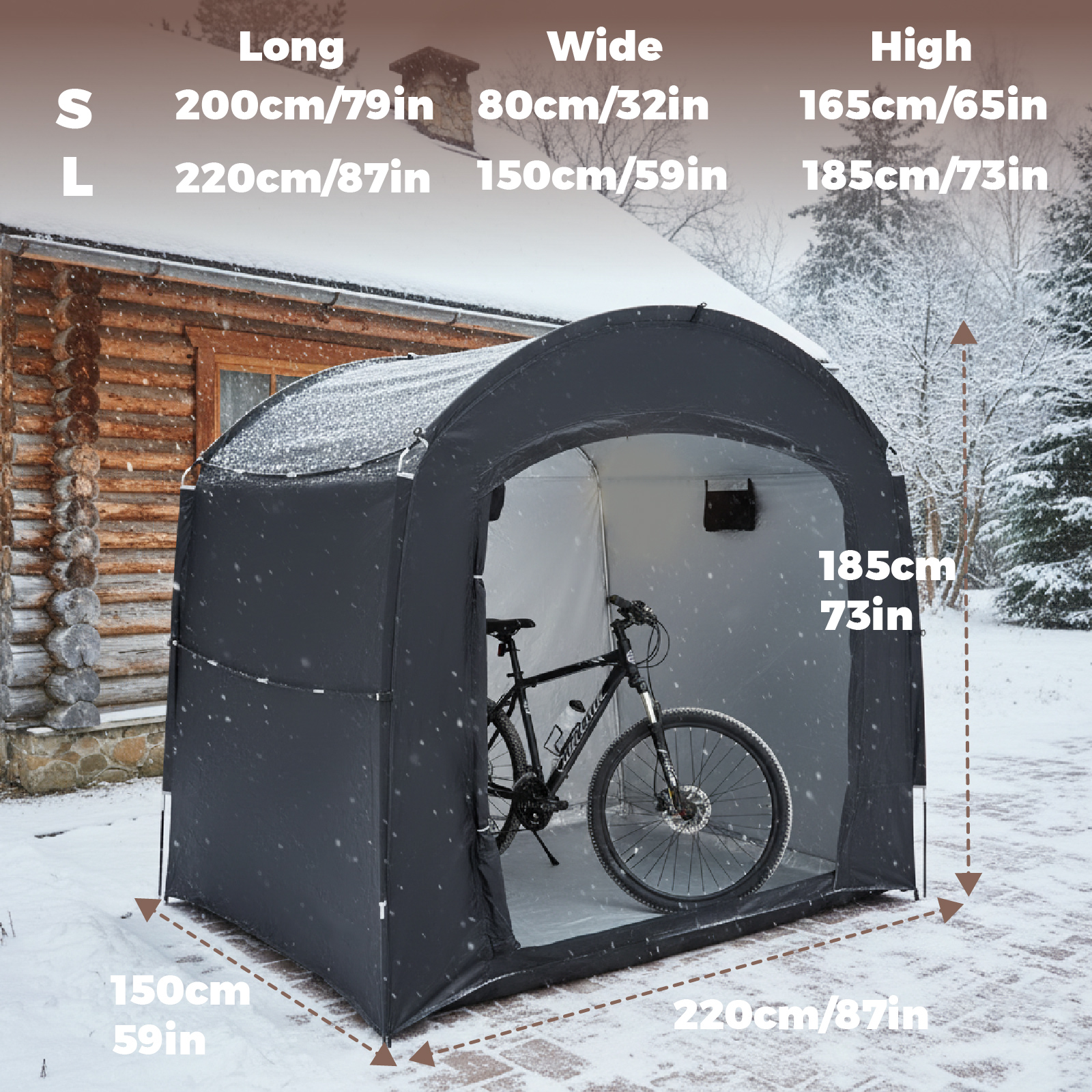 Portable Outdoor Bike Shelter  - مراجعة Cycling Gear Bag وسعره