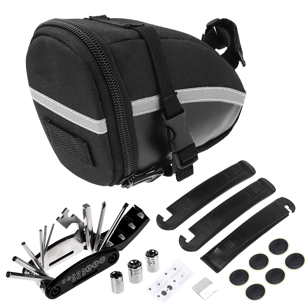 Bike Repair Tool Kits Bicycle  - مراجعة Cycling Gear Travel Bag وسعره