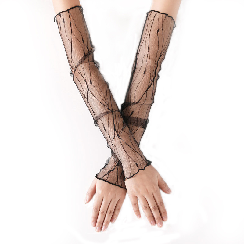 Mesh ice sleeve women summer l - مراجعة Cycling Gloves وسعره