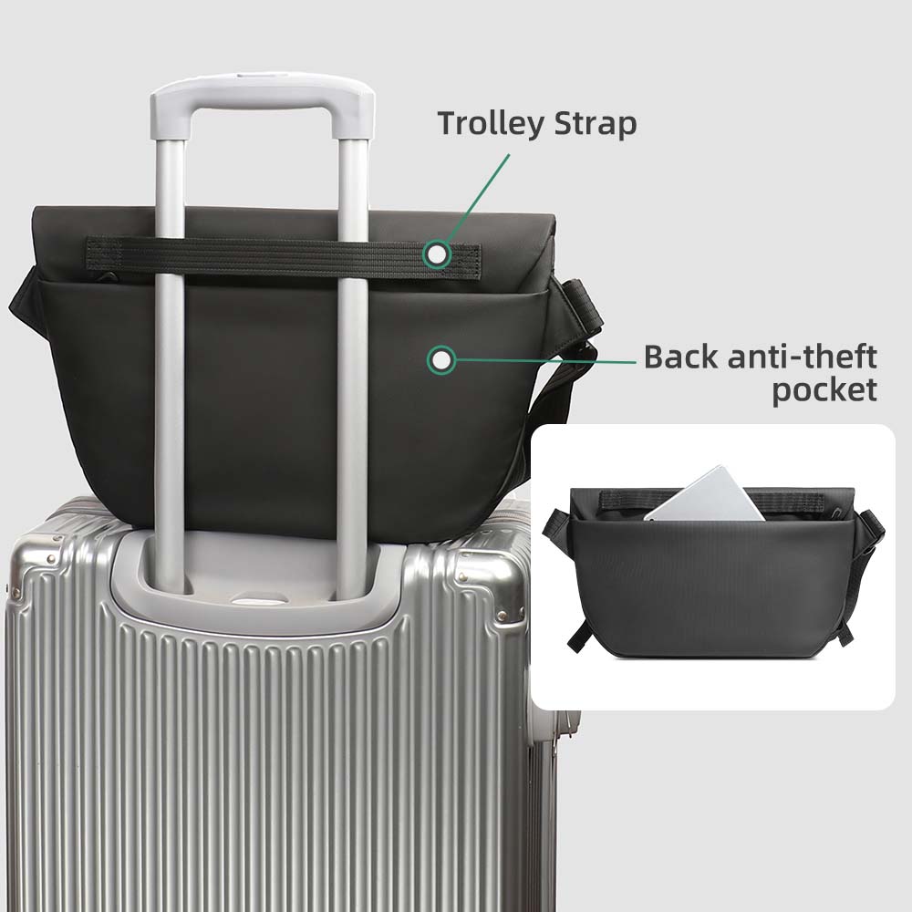 HK Water Repellent Messenger B - مراجعة Cycling Gear Bag وسعره