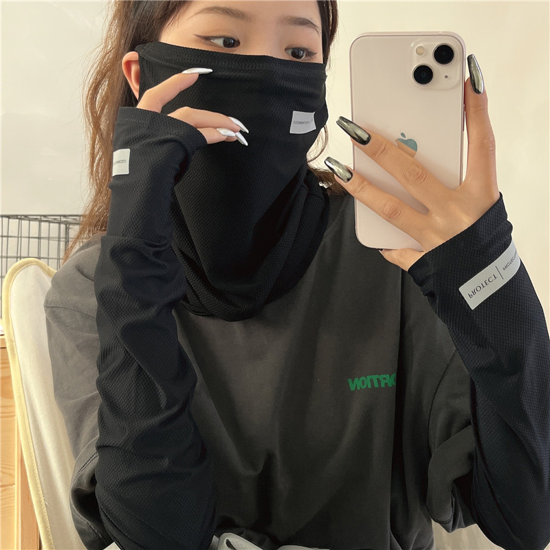 2Pcs Set Sun UV Protection Arm - مراجعة Cycling Gloves وسعره