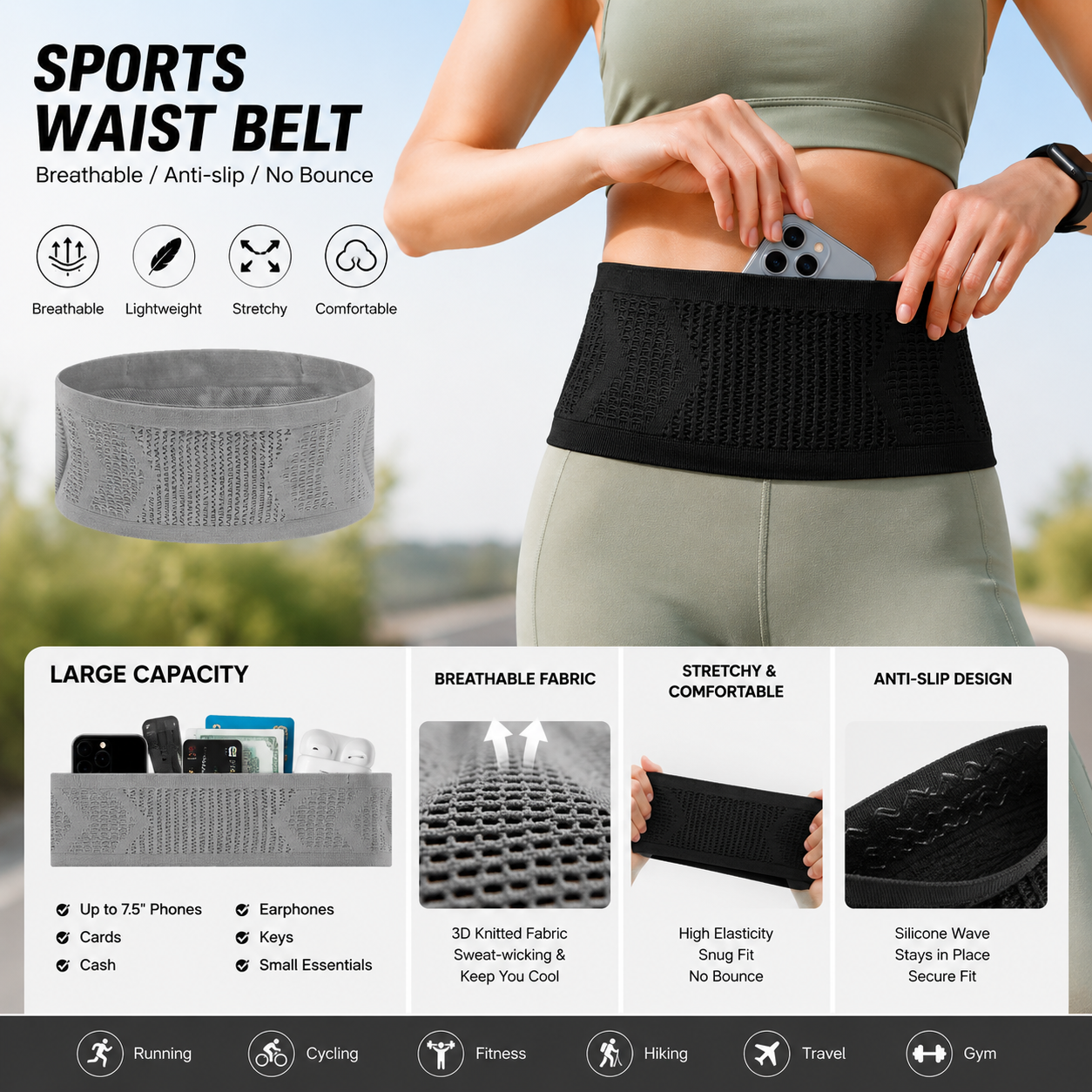 Invisible Anti-Theft Running W - مراجعة Ultra Cycling Gear وسعره