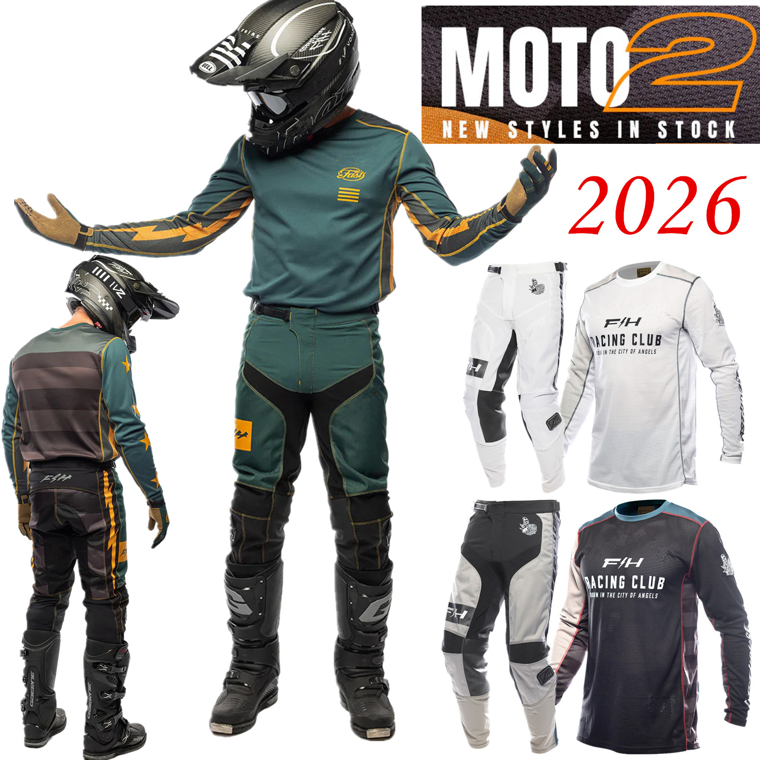 2026 FH MX Kit Off Road Motocr - مراجعة Cycling Gear Kit وسعره