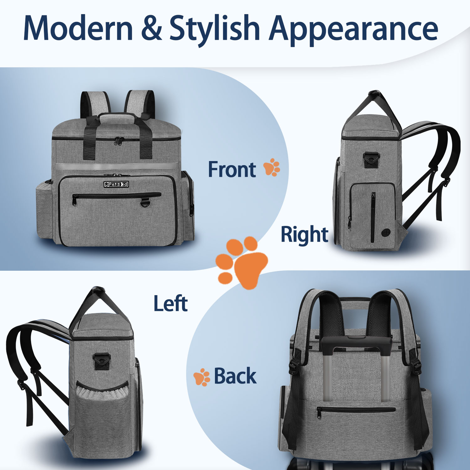 Petskd Outdoor Dog Organizer B - مراجعة Cycling Gear Travel Bag وسعره