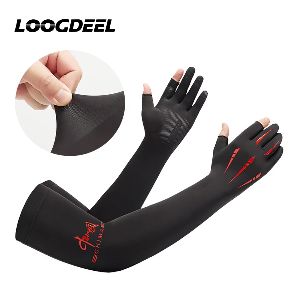 LOOGDEEL Hand Long Sleeves Dri - مراجعة Cycling Gloves وسعره