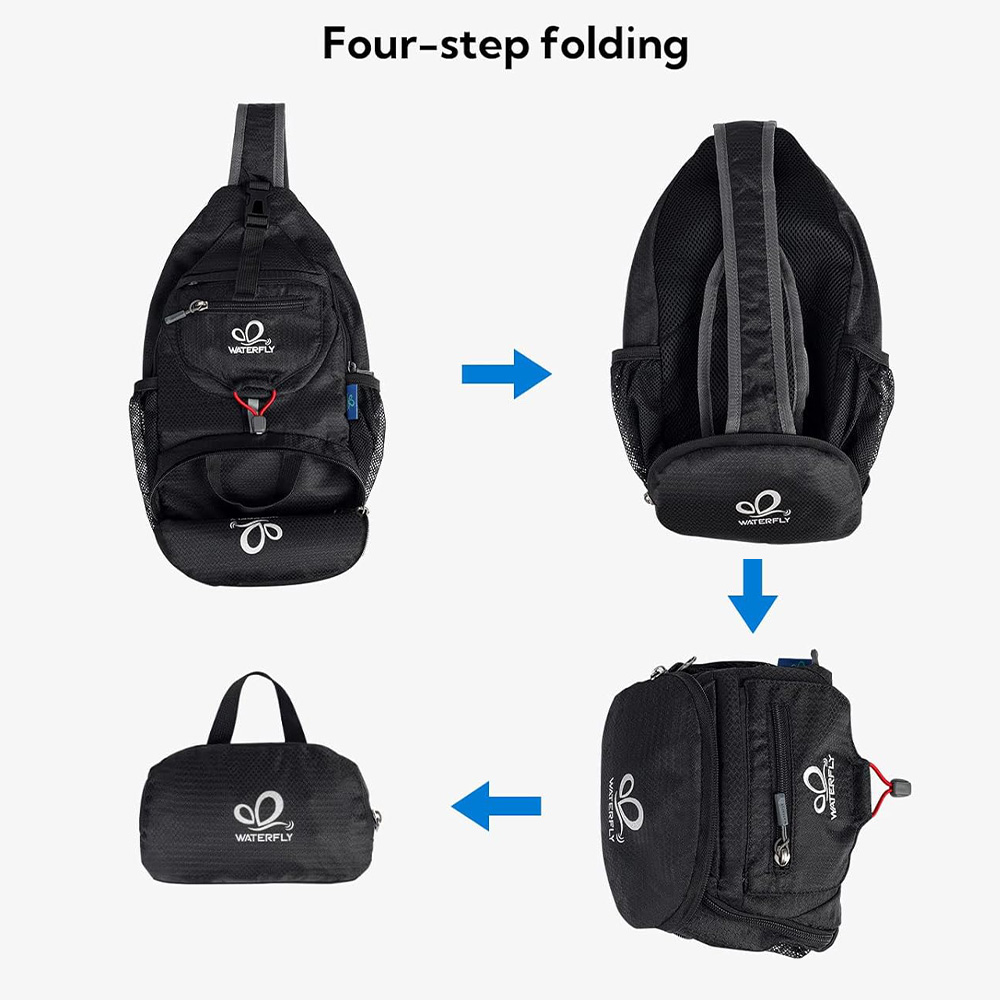 WATERFLY Chest Bag Shoulder Sm - مراجعة Cycling Gear Bag وسعره