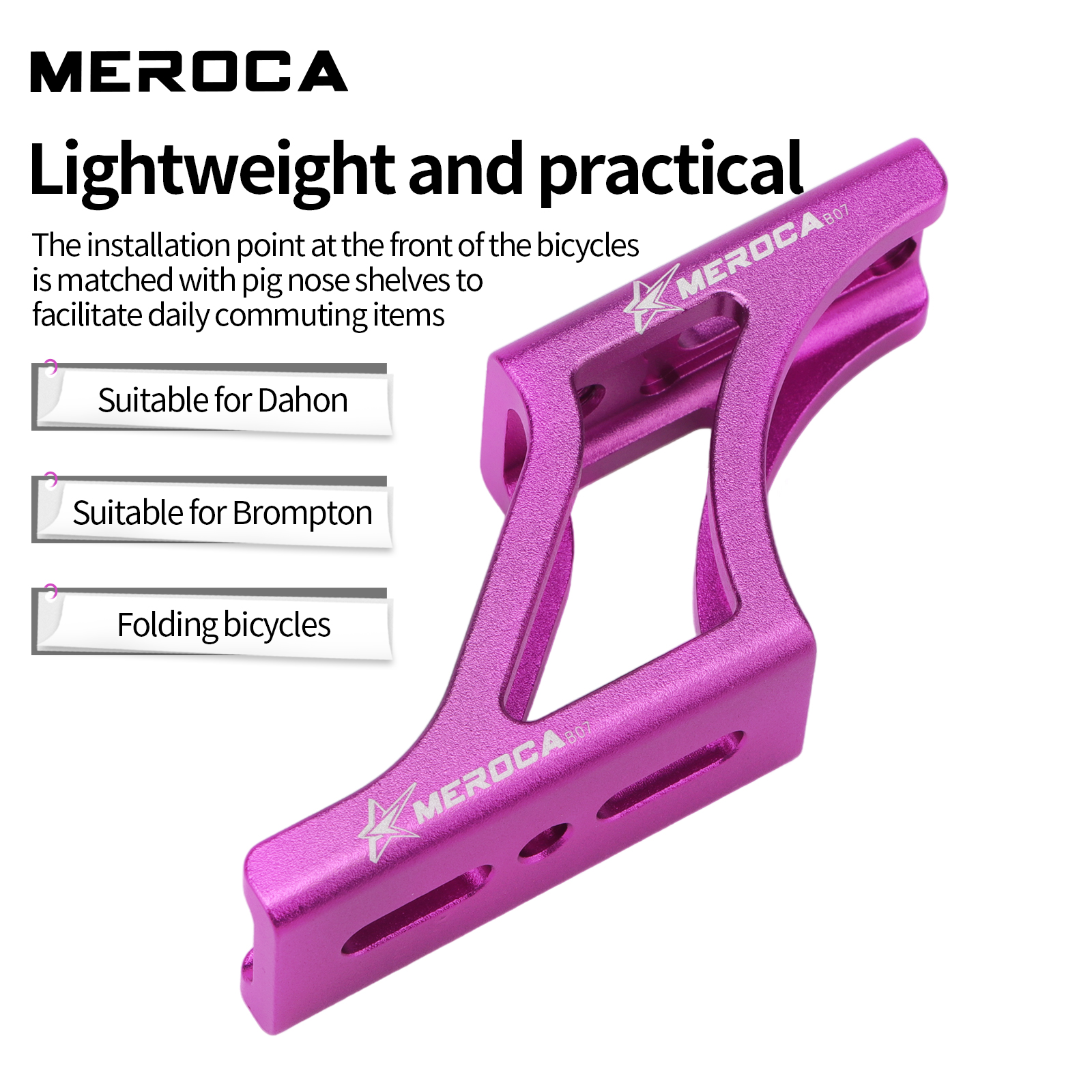 Meroca Folding Bicycle Front B - مراجعة Cycling Gear Travel Bag وسعره