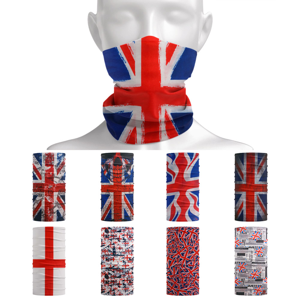 UK Union Flag Neck Tube Bandan - مراجعة Mens Cycling Gear Uk وسعره