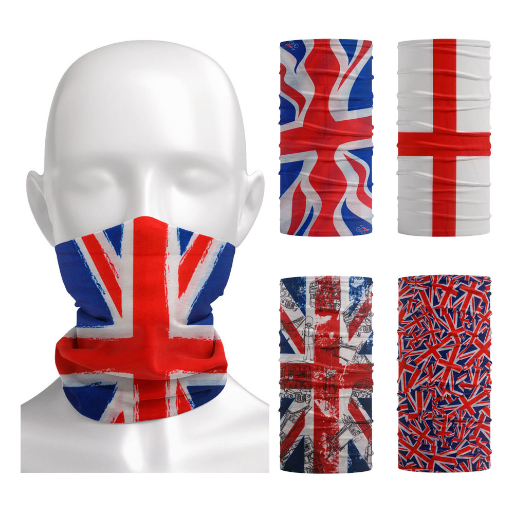 UK Union Flag Neck Tube Bandan - مراجعة Mens Cycling Gear Uk وسعره
