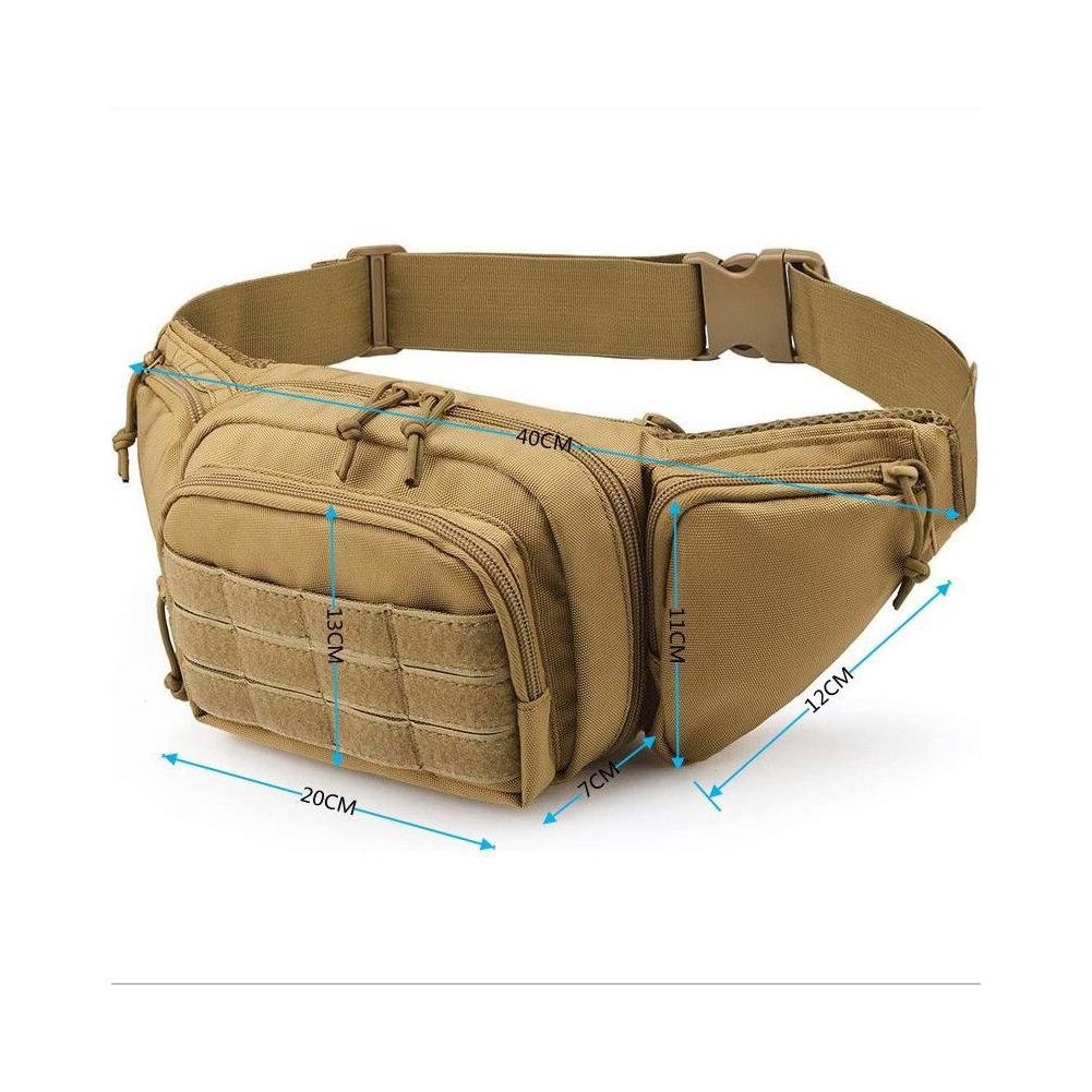Tactical Waist Pack Waterproof - مراجعة Cycling Gear Bag وسعره