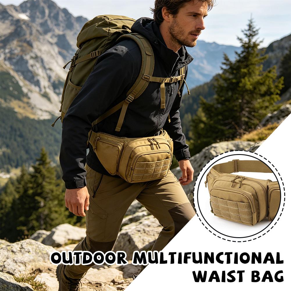 Tactical Waist Pack Waterproof - مراجعة Cycling Gear Bag وسعره