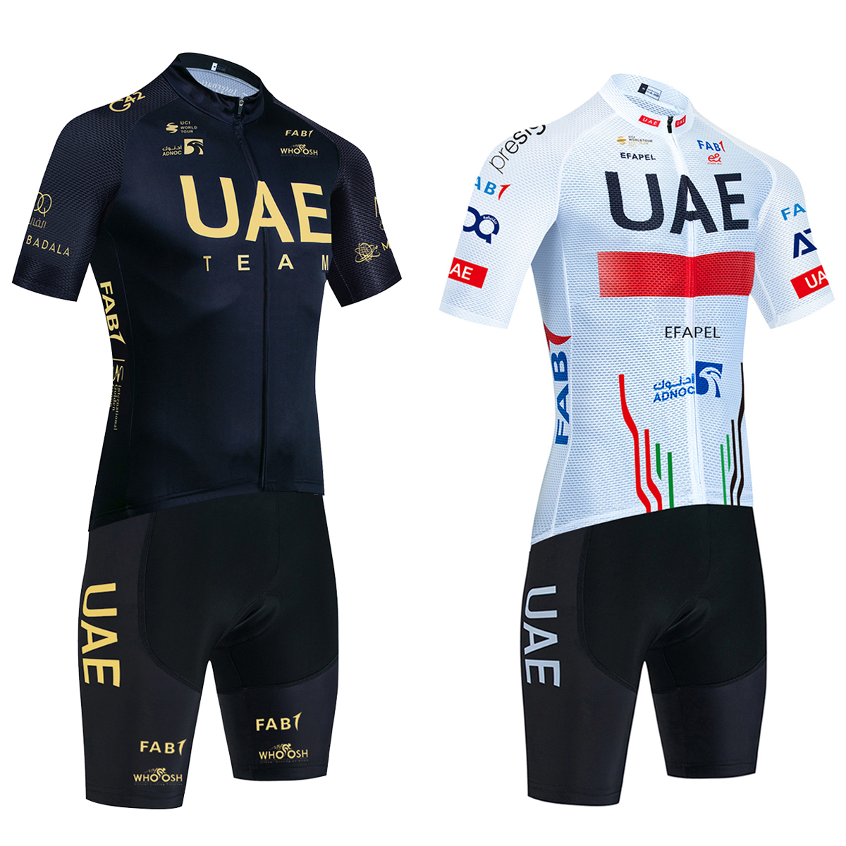 New UAE Cycling Jersey Gold Co - مراجعة Cycling Gear Girls وسعره